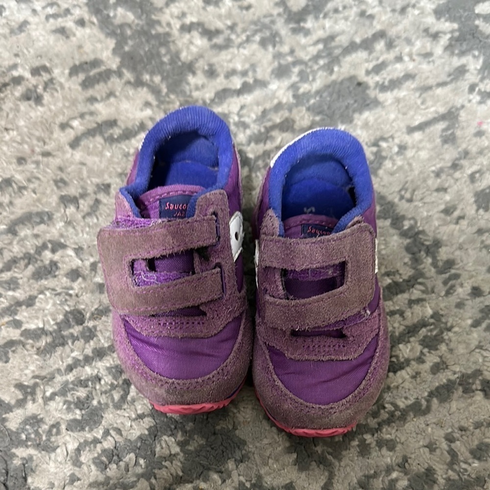 Saucony Blue Sneakers Lightweight Breathable Design